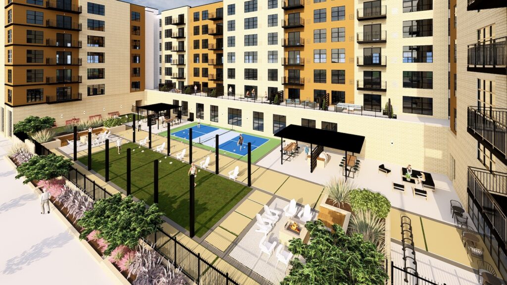 Aston Rendering Aerial View West