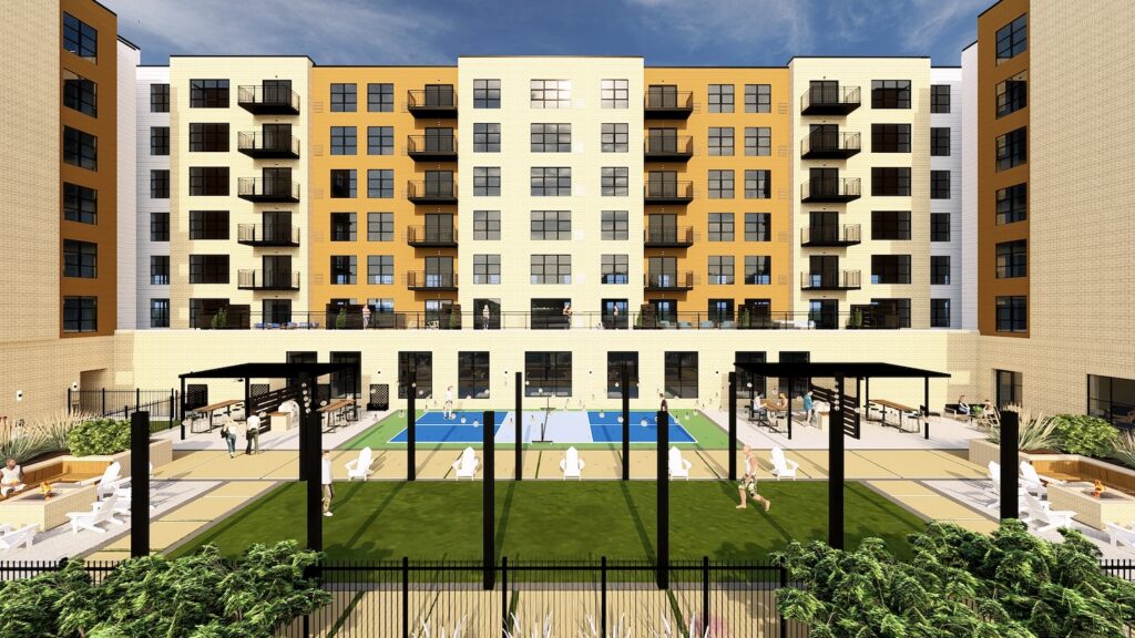 Aston Rendering Aerial View South