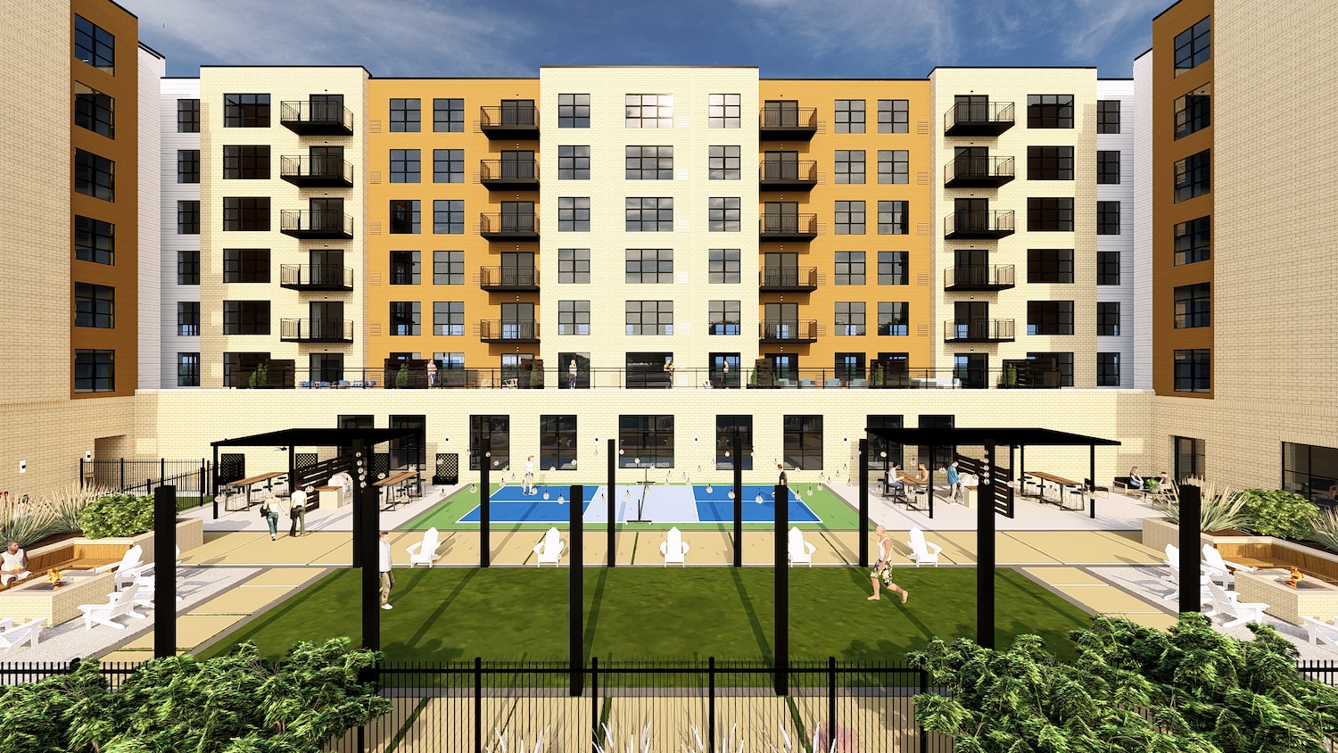 Aston Rendering Aerial View South